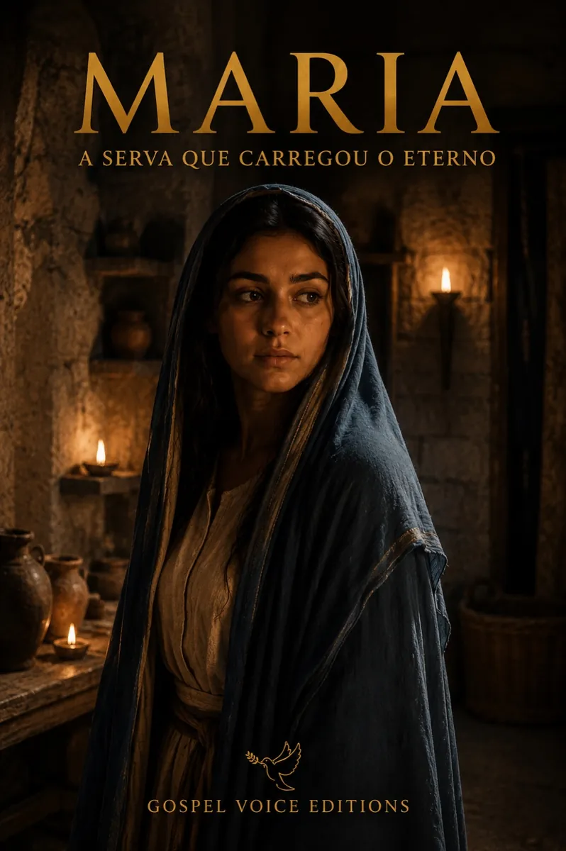 Capa do livro Maria, A Serva Que Carregou o Eterno